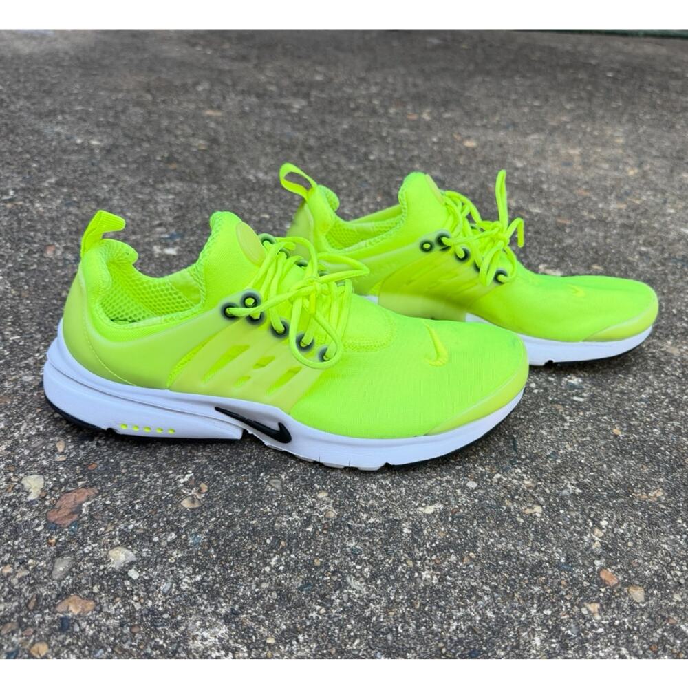 Nike Presto (GS) - DO1379 700 Volt / Black Youth 7Y / Womens 8.5 Shoes Sneakers